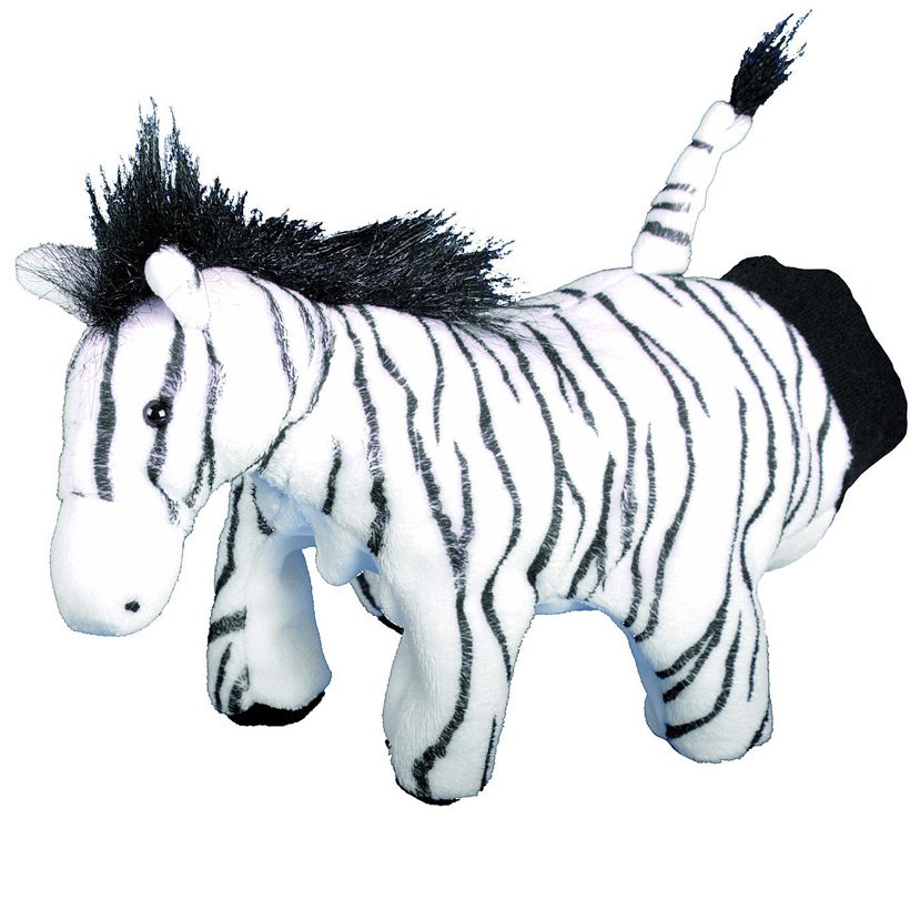 Zebra El Kuklası (Kukla Merkezi Ürünü)