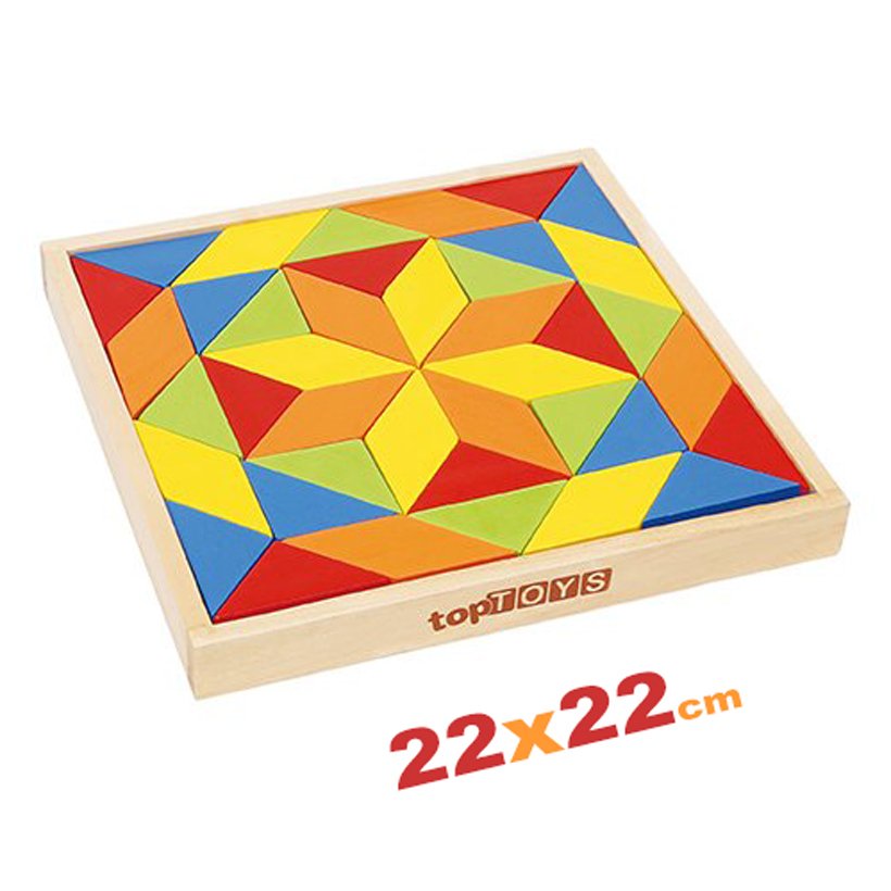 Ahşap Tangram (Kutulu) Zeka ve Kavram Geliştirici