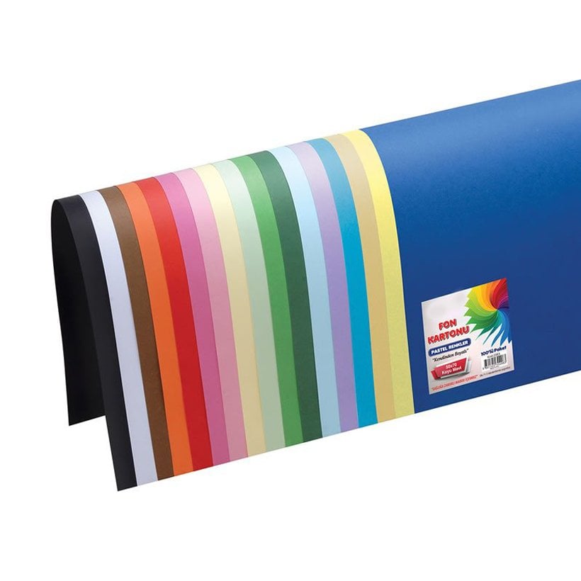 Fon Kartonu 10'Lu (50x70 cm) 160 gr Fonkarton
