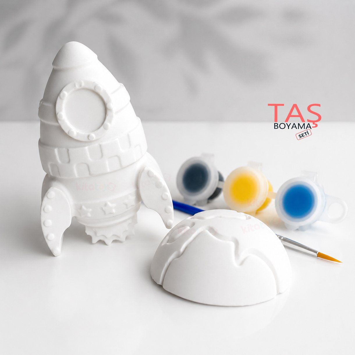 tas-boyama-seti-roket-ve-dunya-2d-uzay-temali-tas-tozu-objeleri