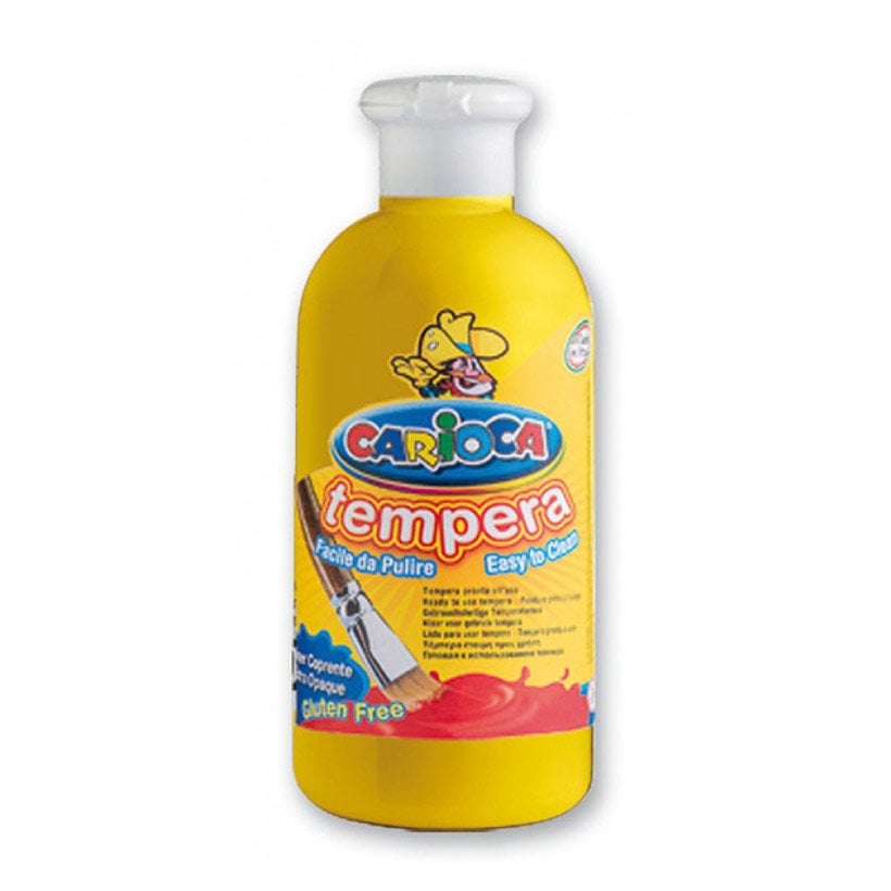 Tempera-Parmak Boyası 500 ml SARI Renk