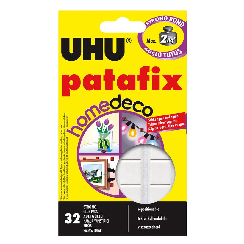 Uhu Patafix Homedeco 40660 Hamur Yapıştırıcı