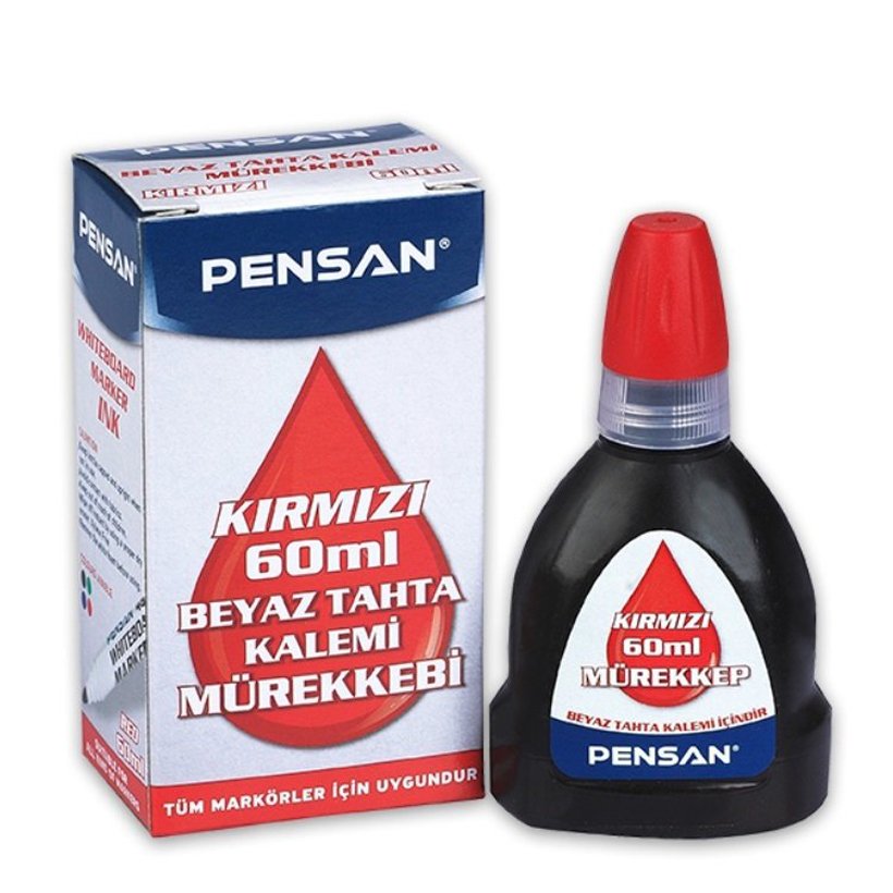 Tahta Kalemi MÜREKKEBİ 60 ml Kırmızı-4800