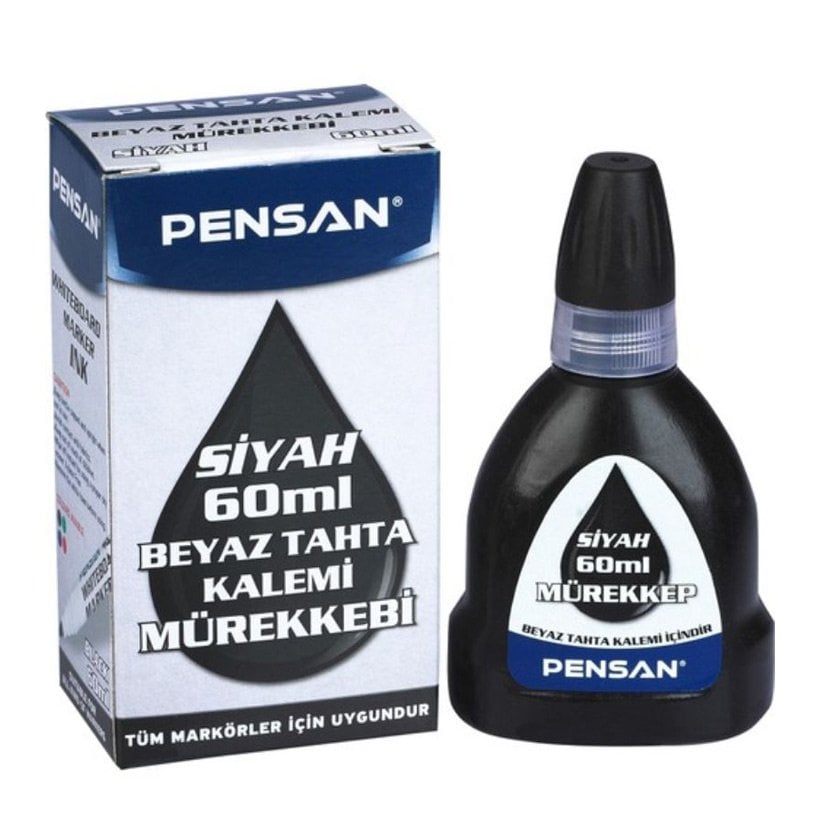 Tahta Kalemi MÜREKKEBİ 60 ml SİYAH Mürekkep