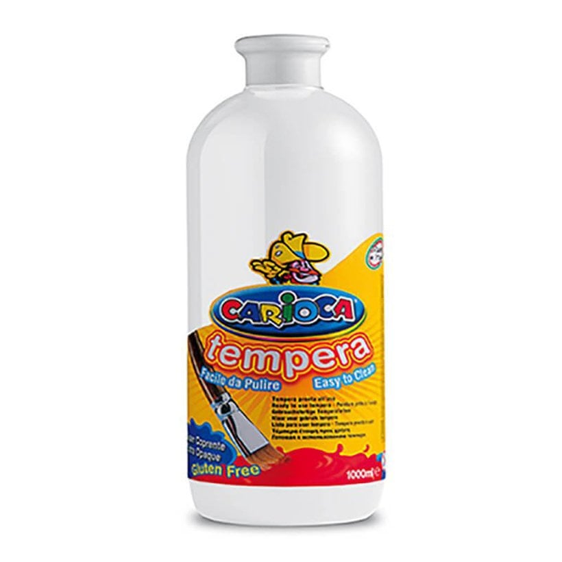 Carioca Tempera Boya 1000 ml BEYAZ (Süper Yıkanabilir)