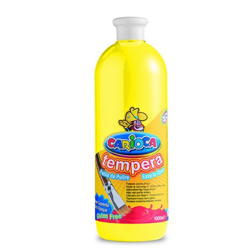 Carioca Tempera Boya 1000 ml MAVİ (Süper Yıkanabilir)