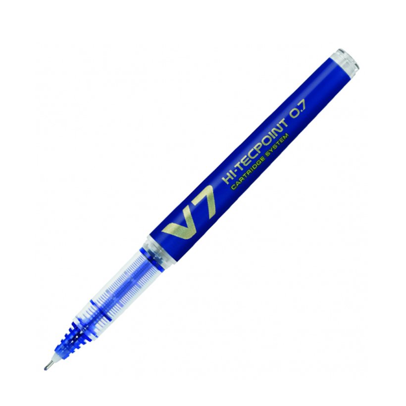 Pilot V7 İĞNE UÇLU ROLLER KALEM 07 mm Mavi