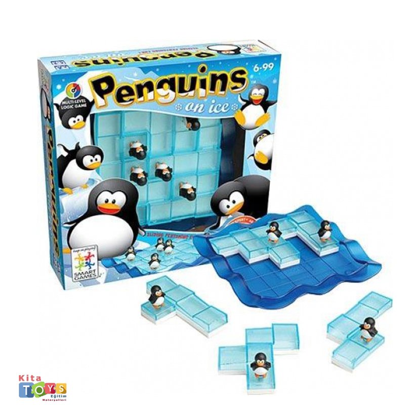 Penguins On İce-Penguenler Zeka Oyunu