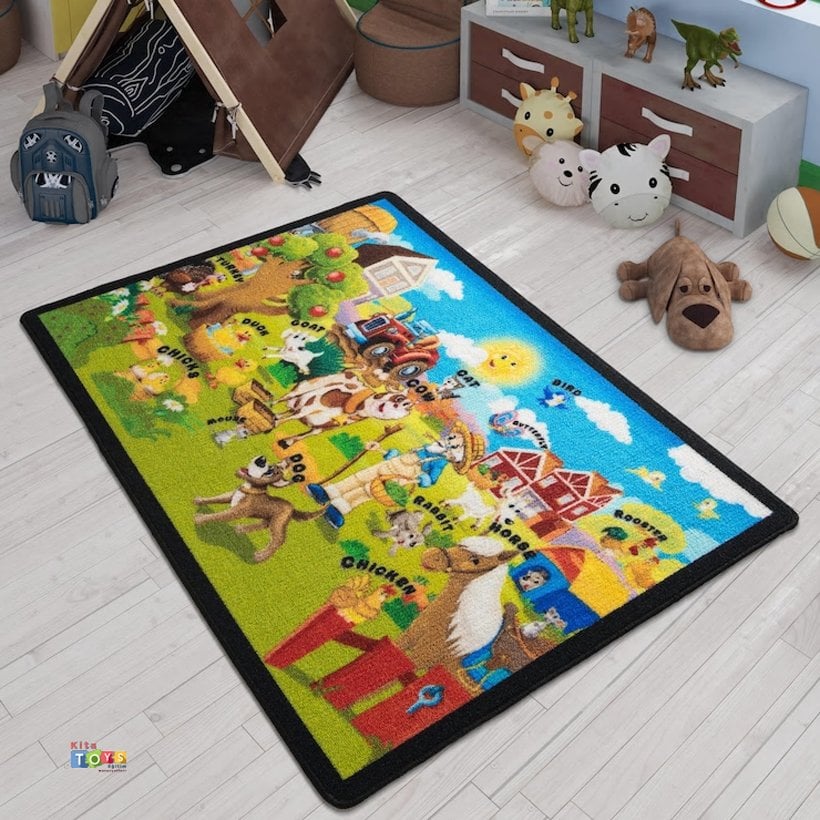 Ali Baba 200x290 cm Anaokulu Halı Modeli