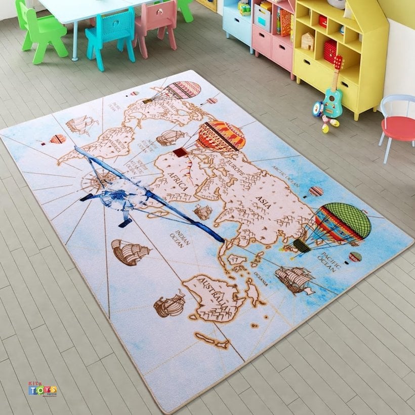 Confetti Discover 200x290 Anaokulu Halı Modeli
