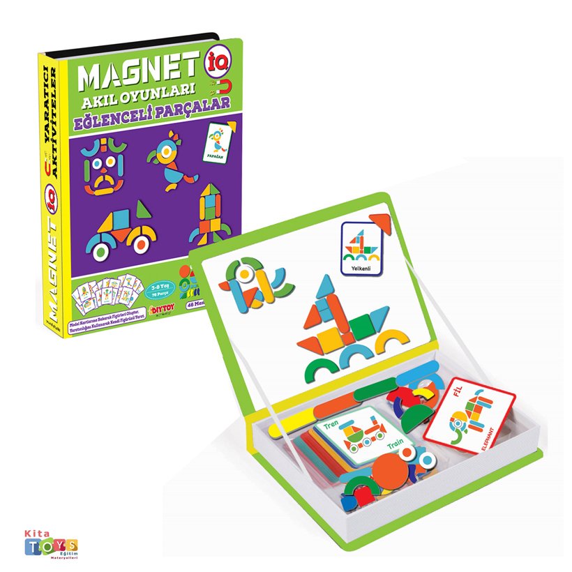 Magnetiq Eğlenceli Parçalar 76 Eğitici Set