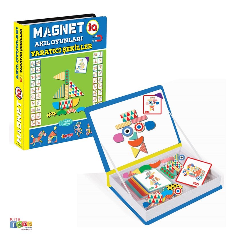 Magnetiq Üretken Şekiller 73 Prc Eğitici Set