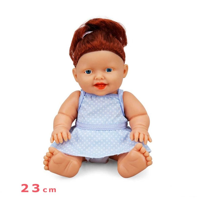 Nil Bebek Saçlı 23cm SABC Evcilik Oyuncakları