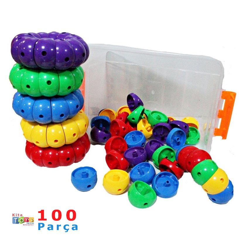 Akrobasi Lego-100 Parça QıanlıtoysAnasınıfı Oyuncak