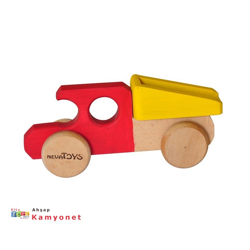 Ahşap Kamyonet Oyuncak Arabalar Neva toys