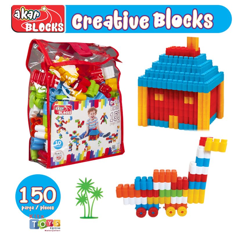 Creative Blocks 150 Parça Lego Oyuncakları 05-084