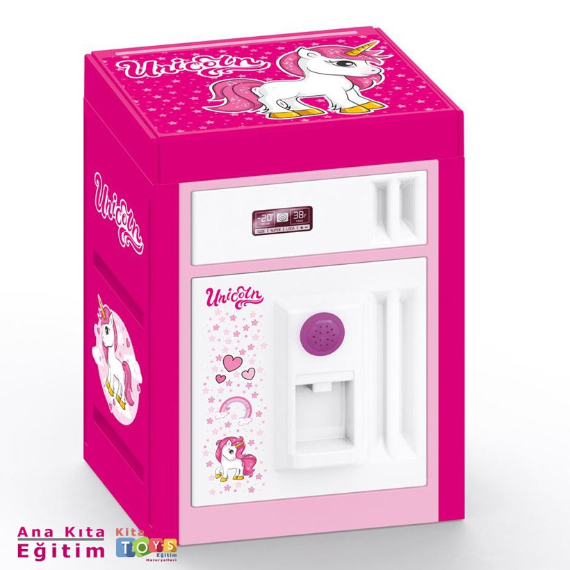 Unicorn Buzdolabı-Plastik Oyuncak (Anaokulu-Kreş)