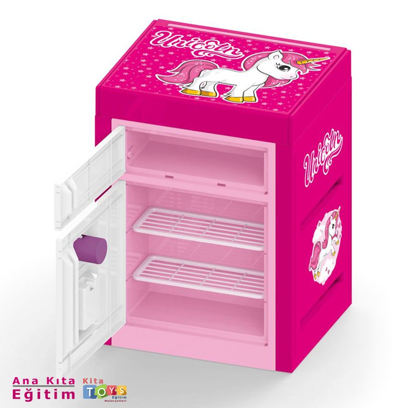 Unicorn Buzdolabı-Plastik Oyuncak (Anaokulu-Kreş)