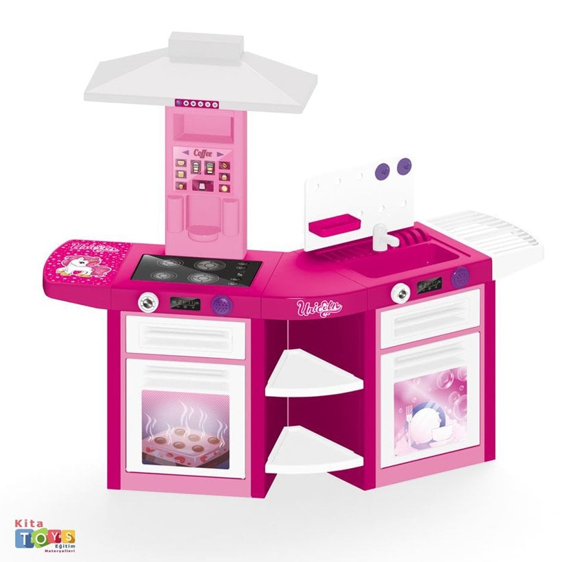 Unicorn Oyuncak Mutfak Seti Plastik-Dolu-2543