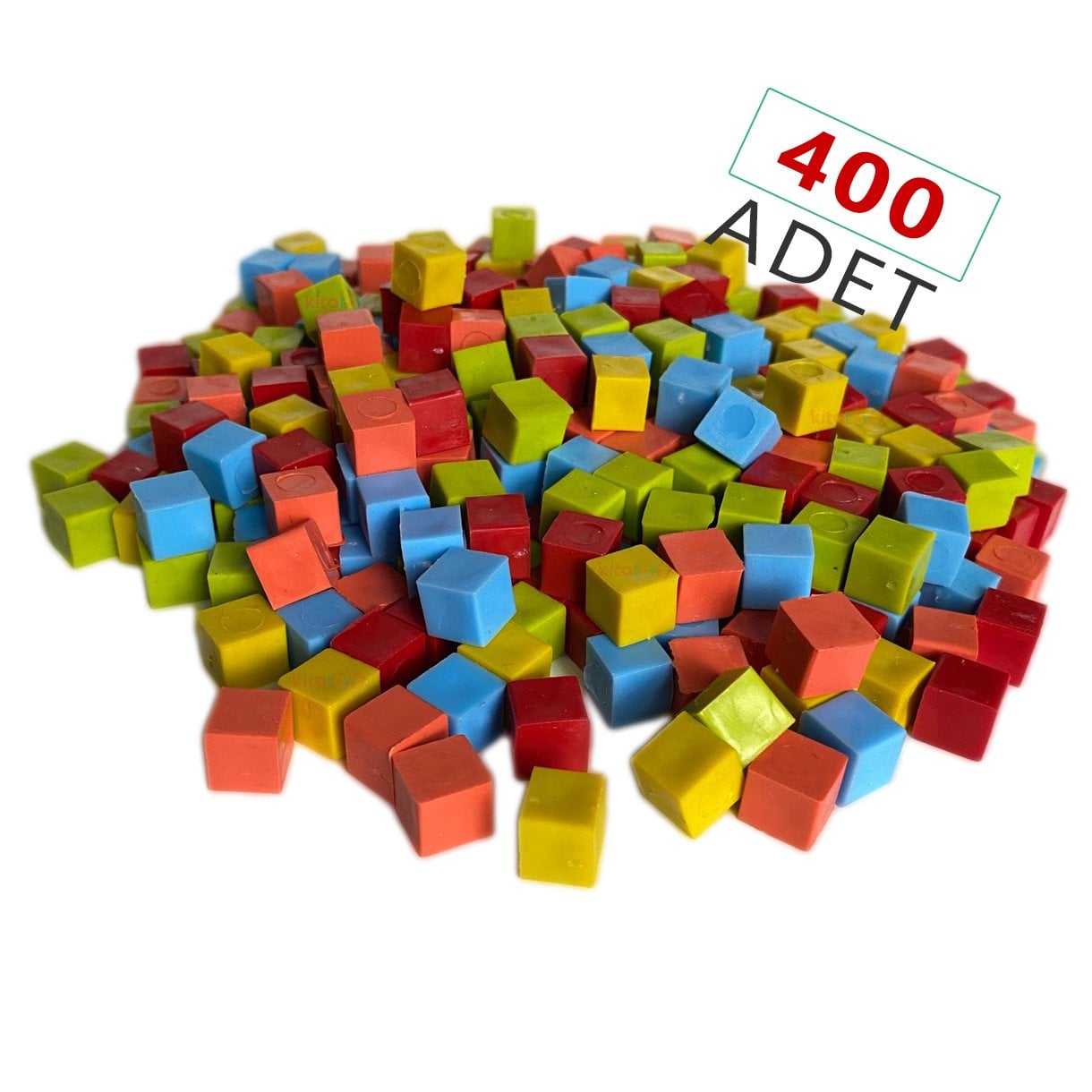 1 cm Küp Sayı Seti (400 Adet) Birim Sayı Küpü - Küpleri