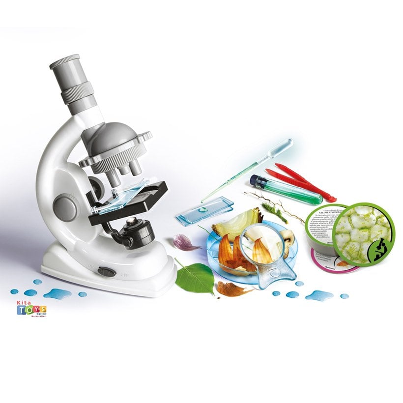 Optik Mikroskop 64551 Bilim Deney Seti Clementoni