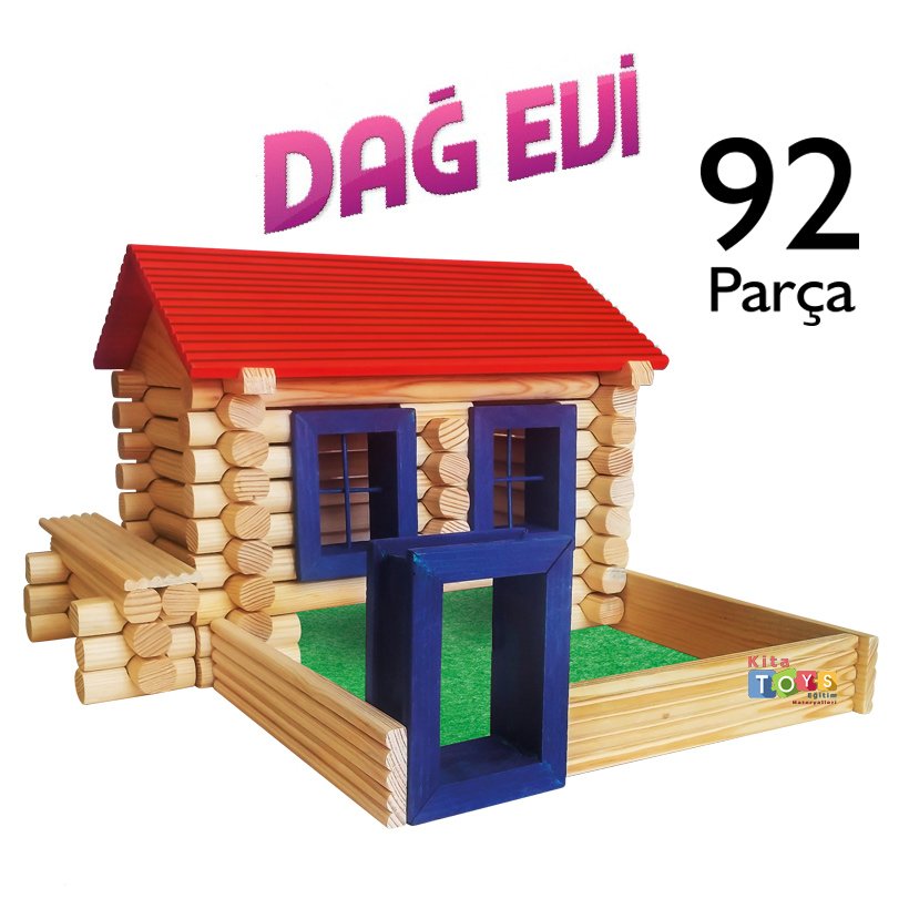 Dağ Evi Redka Ahşap Blokları 5124