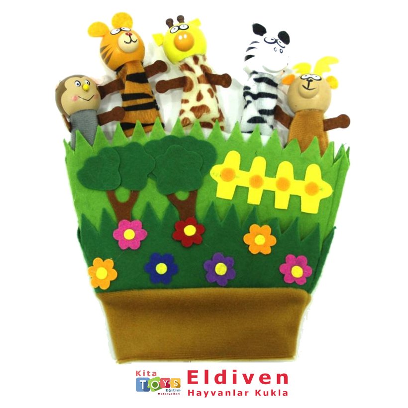 Eldiven Parmak Kuklası Hayvanlar