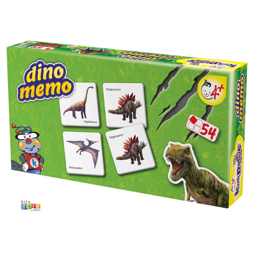 Dino Memo Hafıza Oyunu Anaokulu Seti