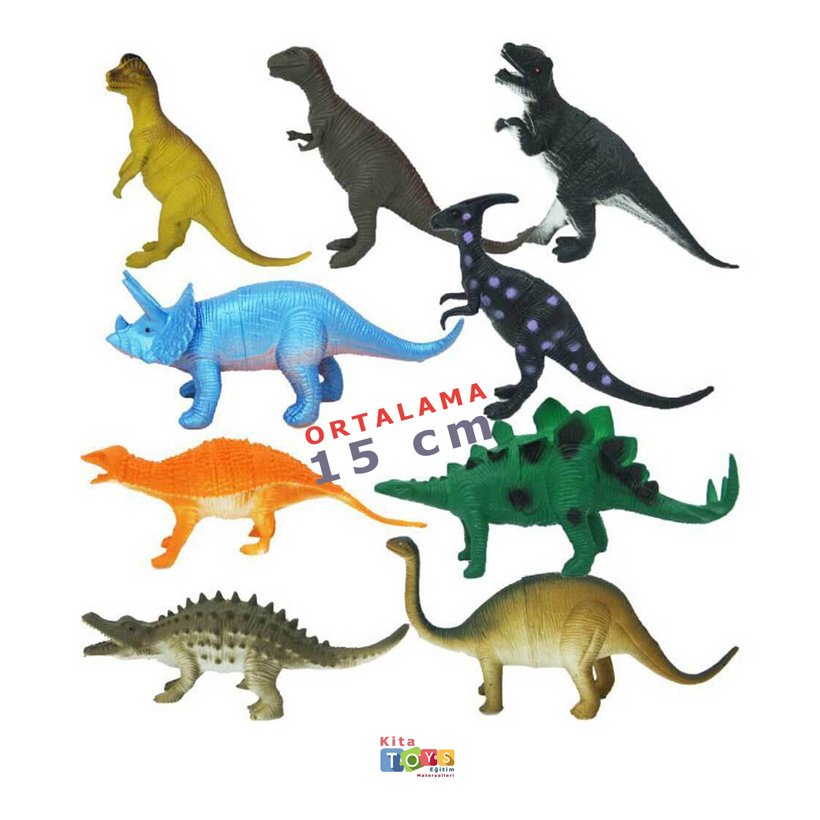 Dinozorlar Dünyası 9'Lu Hayvanlar Oyun Seti