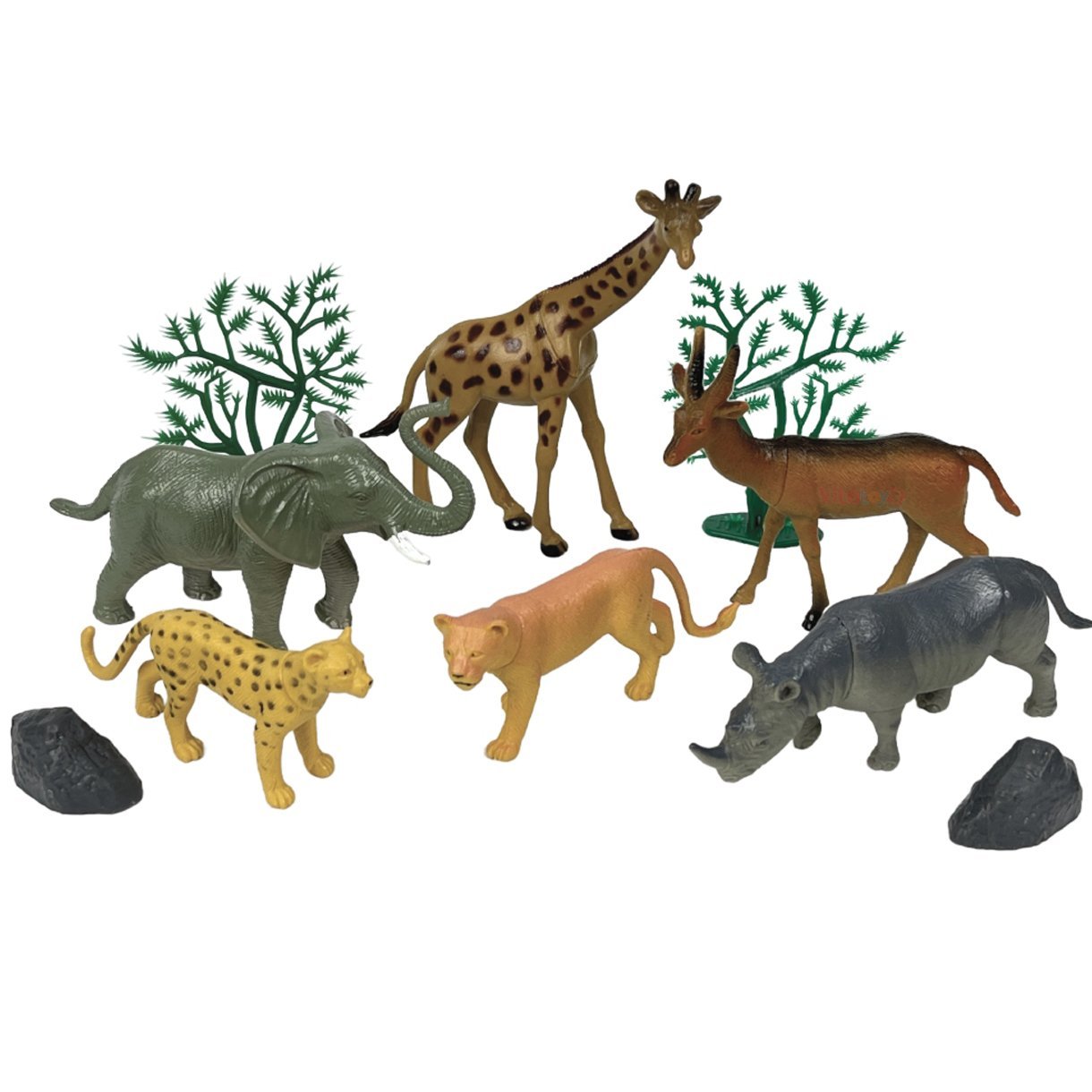 Vahşi Hayvanlar Seti 10 Parça (Oyuncak Orman Hayvanları) ORTA