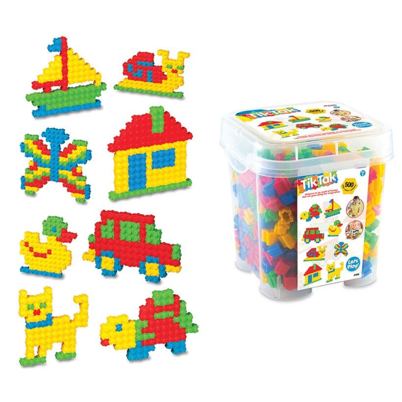 Tik Tak Box 500 Anaokulu Lego Oyuncak