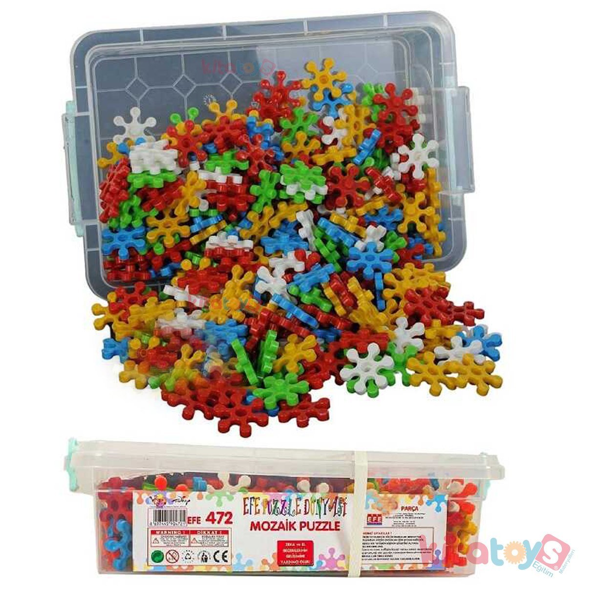 Mozaik Puzzle 240 Parça (Eğitici Oyuncak Lego) 472 Kod