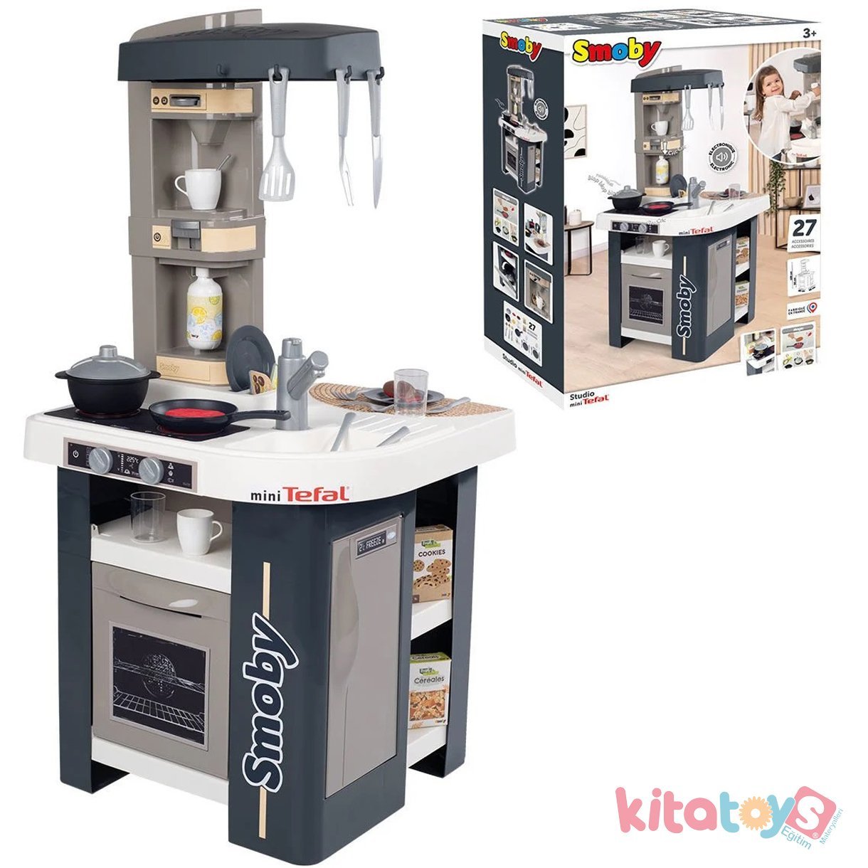 Mutfak Seti TEFAL Studio Kitchen (Oyuncak) Merkezi Köşesi 7600311056