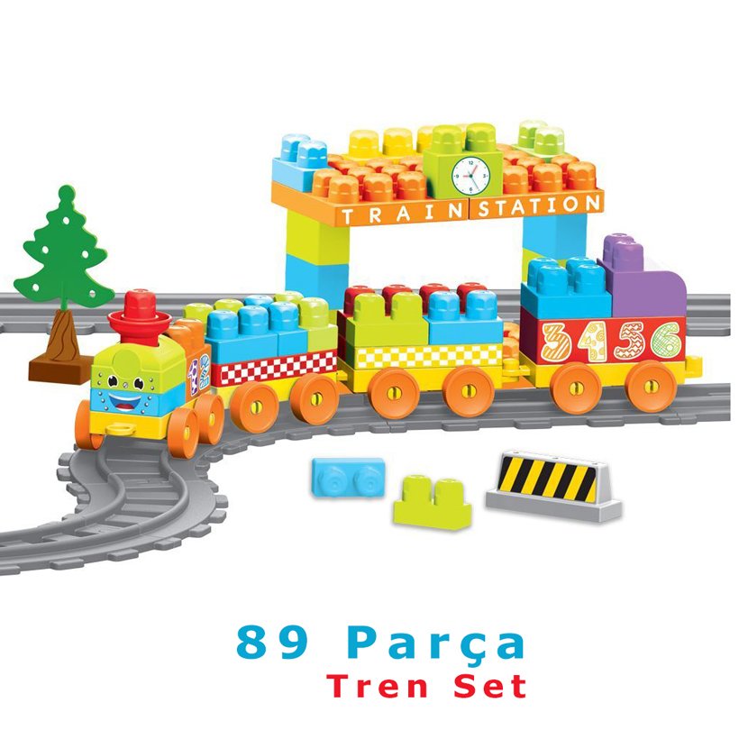 Tren Yol Seti 89 Anaokulu-Anasınıfı Oyuncakları