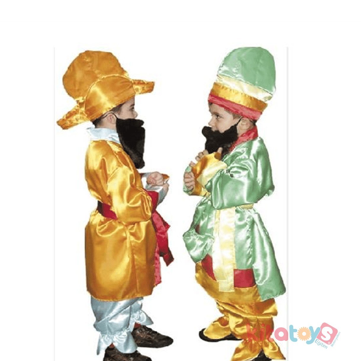 Hacivat-Karagöz Kostümü (İkili Tk.) Okul Çocuk Drama Merkezi Gösterisi