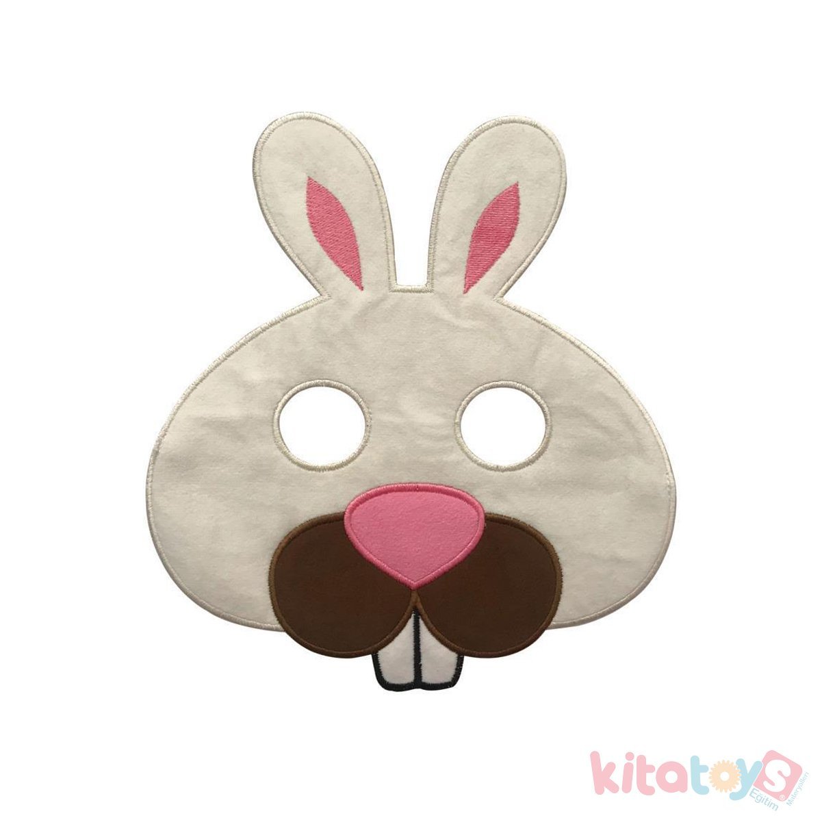 Hayvanlar Maske Tavşan (Kumaş)