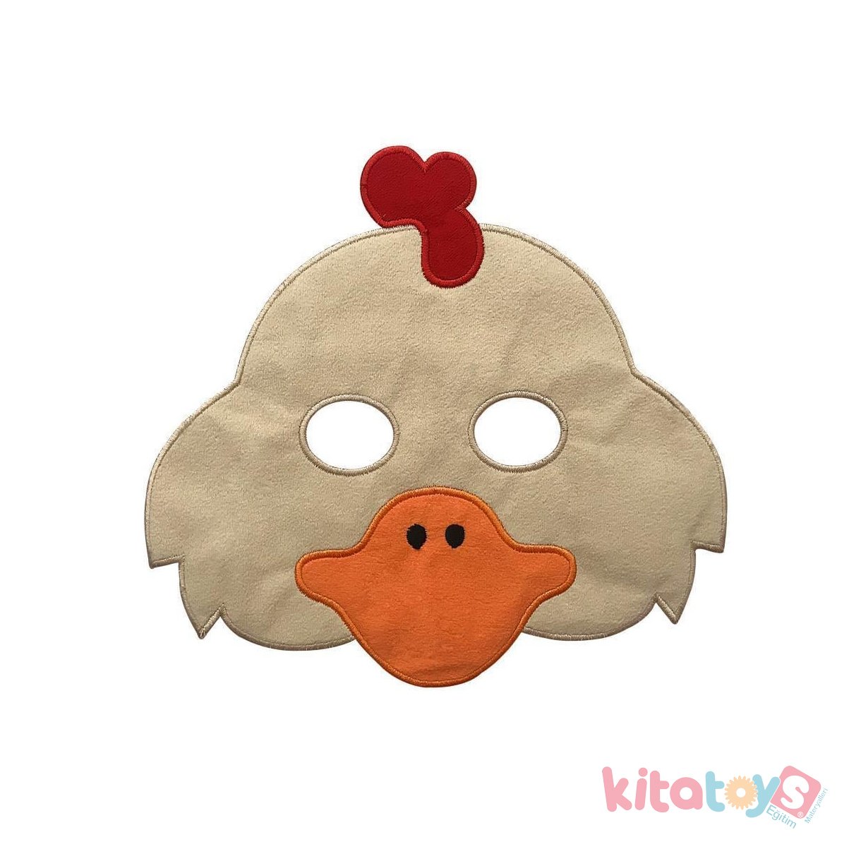 Hayvanlar Maske Tavuk (Kumaş)