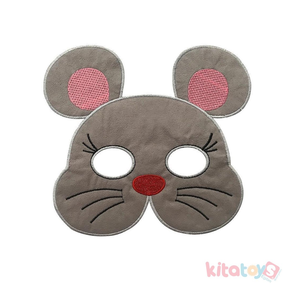 Hayvanlar Maskesi Fare (Kumaş) Tiyatro ve Drama Merkezi