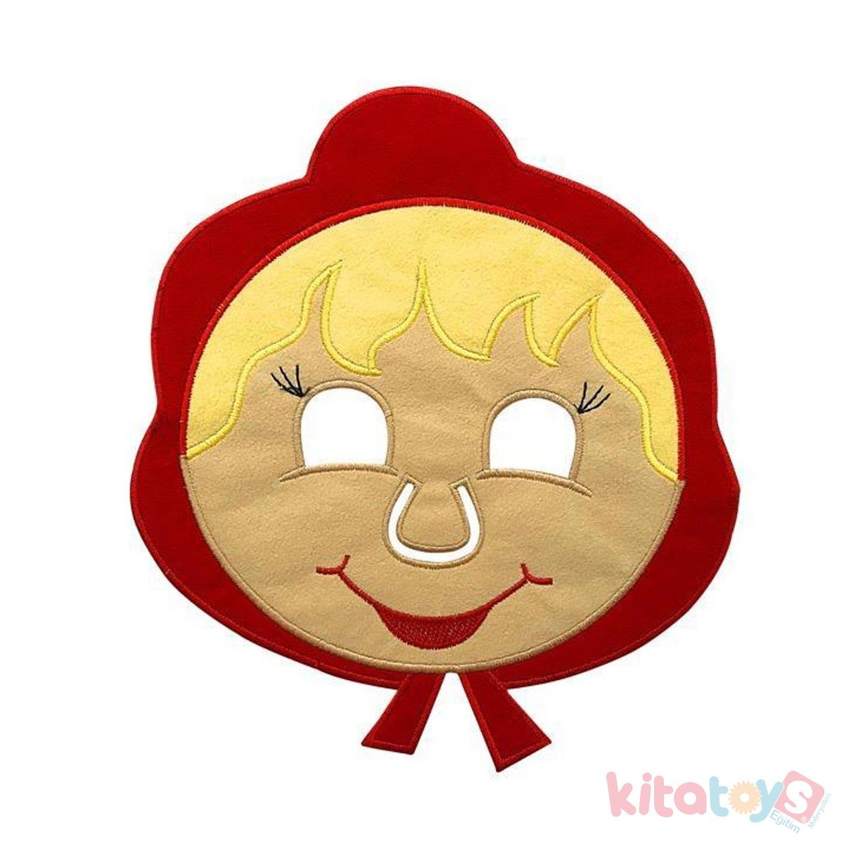 Kırmızı Başlıklı Kız Maskesi (Kumaş) Tiyatro ve Drama Merkezi