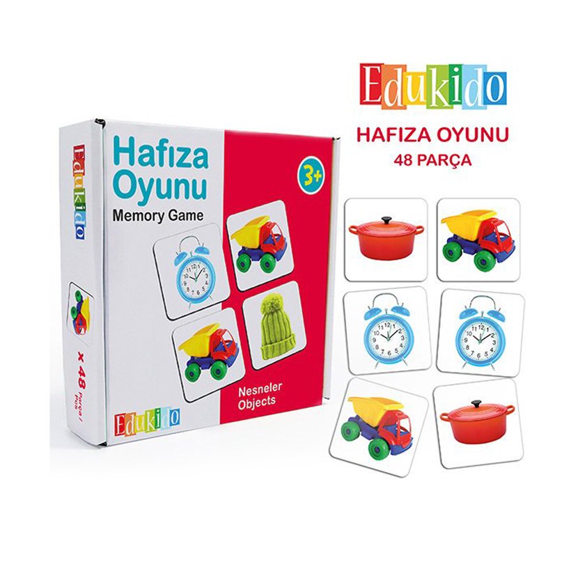 Anaokulu Zeka Kartları Hafıza Oyunu