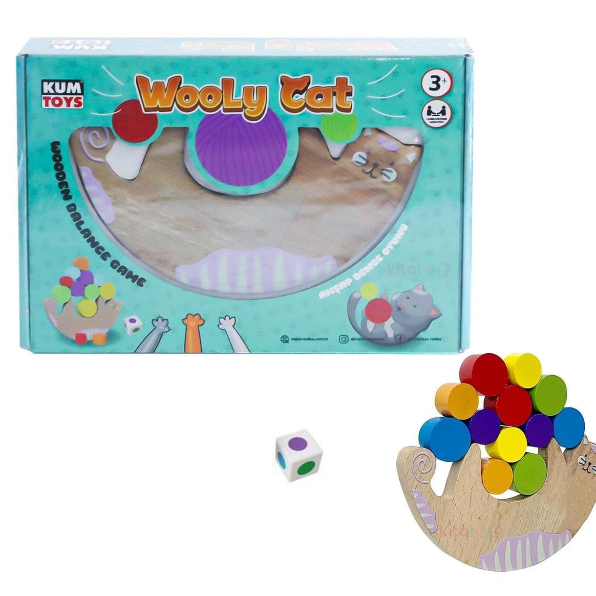 Kedi Denge Oyunu (Wooly Cat Toys) Ağırlık RD5672