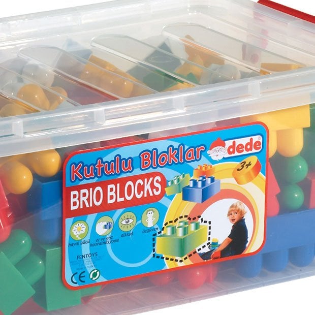 Eğitici Oyuncak Kutulu Bloklar 104 Lego