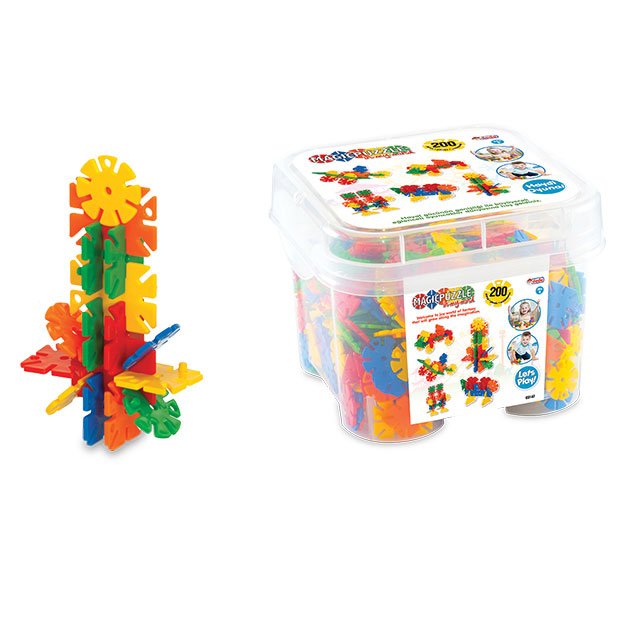 Magiç Puzzle Box 200 Parça Eğitici Oyuncak