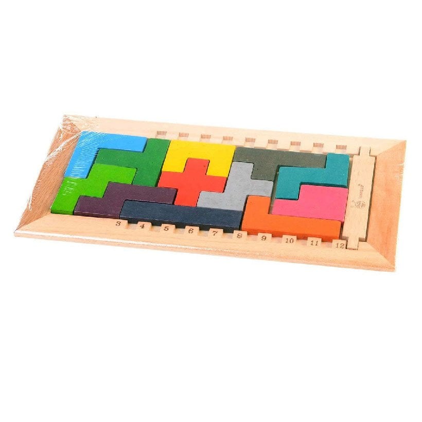 Ahşap Puzzle Katomath Zeka Geliştirici