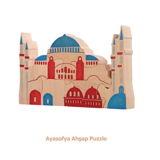 Ayasofya Ahşap Puzzle (Yapboz)