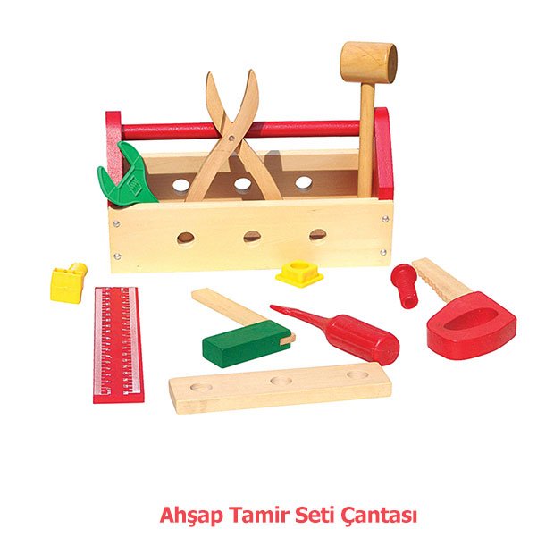 Ahşap Tamir Seti Çantası