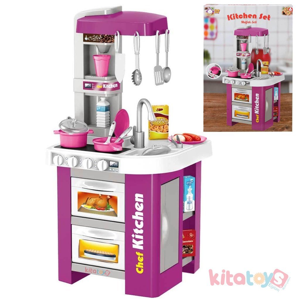 Little Chef Mutfak Seti Büyük (Yemek Oyuncakları Merkezi) 922-49