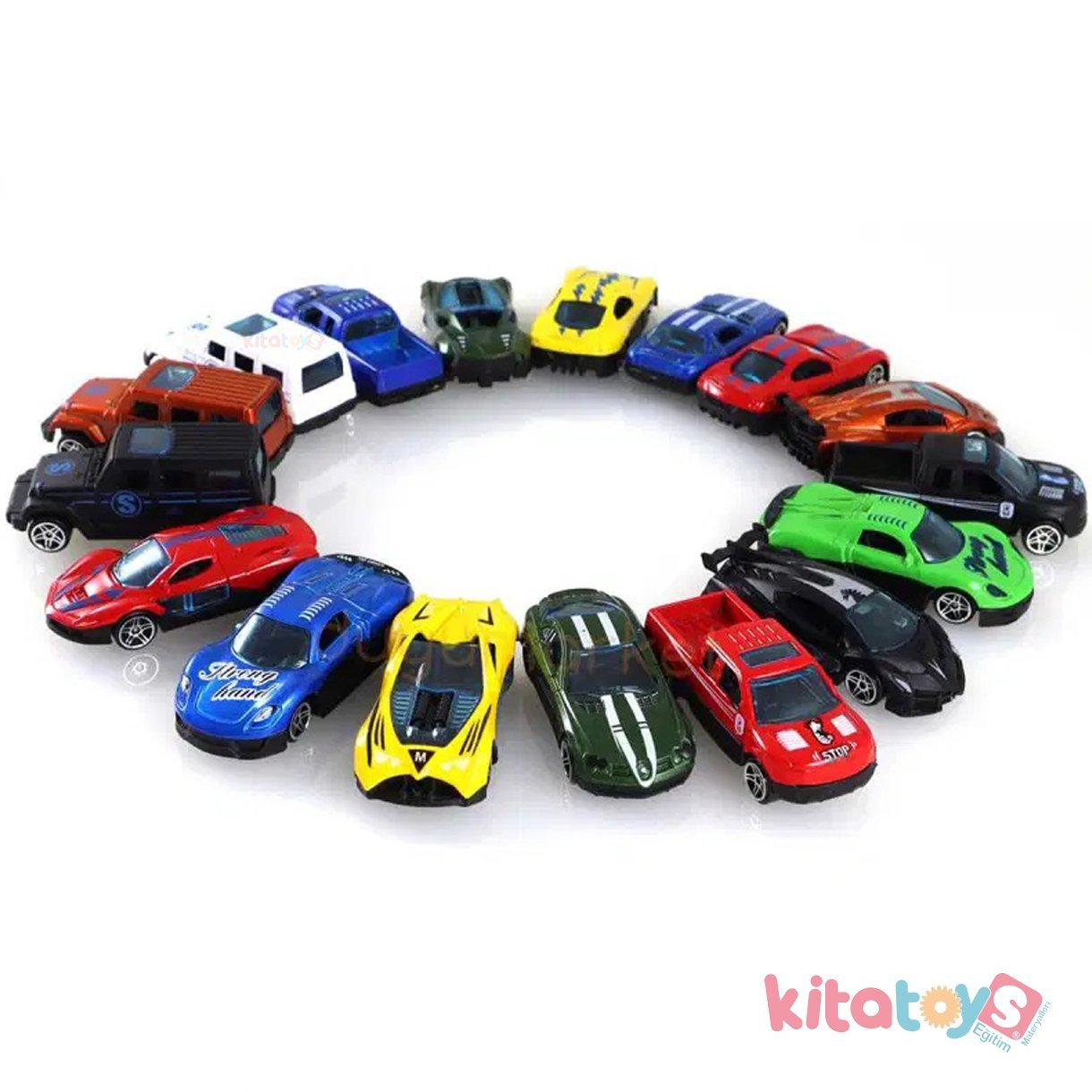 Nitro Speed Yarış Arabaları 24 Lü Set 1:72 (Adel Mini Metal)