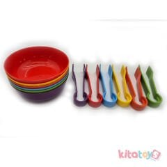 Kase Cımbız Aktarma Seti 6+6 KUTULU (12 Parça) Maşa Aktivite