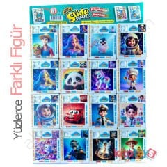 Kaydırmalı Puzzle Oyunu 3x3 Kartela Büyük Boy (Sürüklemeli) Slide